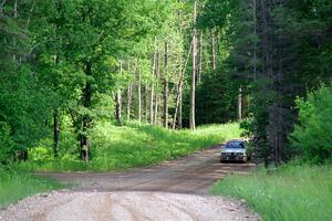 Shanti Witt / Keegan Helwig BMW 325is on SS4, Hollow Woodtick.