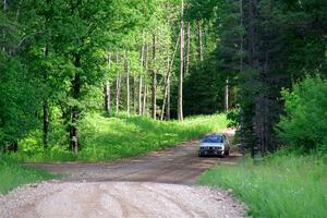 Shanti Witt / Keegan Helwig BMW 325is on SS4, Hollow Woodtick.
