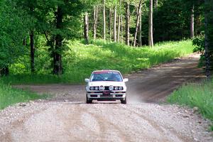 Shanti Witt / Keegan Helwig BMW 325is on SS4, Hollow Woodtick.