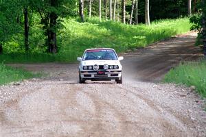 Shanti Witt / Keegan Helwig BMW 325is on SS4, Hollow Woodtick.