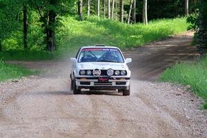 Shanti Witt / Keegan Helwig BMW 325is on SS4, Hollow Woodtick.