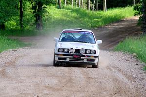 Shanti Witt / Keegan Helwig BMW 325is on SS4, Hollow Woodtick.