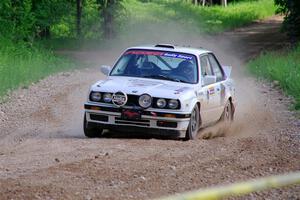 Shanti Witt / Keegan Helwig BMW 325is on SS4, Hollow Woodtick.