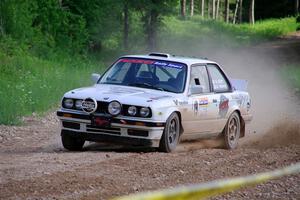 Shanti Witt / Keegan Helwig BMW 325is on SS4, Hollow Woodtick.
