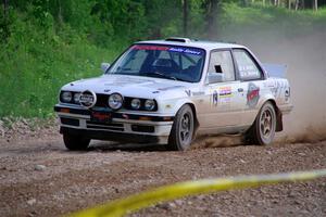Shanti Witt / Keegan Helwig BMW 325is on SS4, Hollow Woodtick.