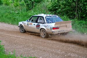 Shanti Witt / Keegan Helwig BMW 325is on SS4, Hollow Woodtick.