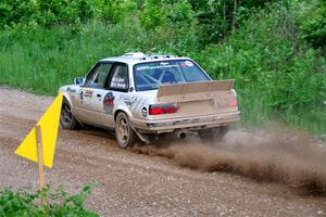 Shanti Witt / Keegan Helwig BMW 325is on SS4, Hollow Woodtick.