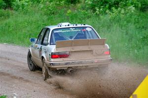 Shanti Witt / Keegan Helwig BMW 325is on SS4, Hollow Woodtick.