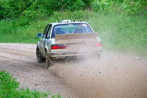 Shanti Witt / Keegan Helwig BMW 325is on SS4, Hollow Woodtick.