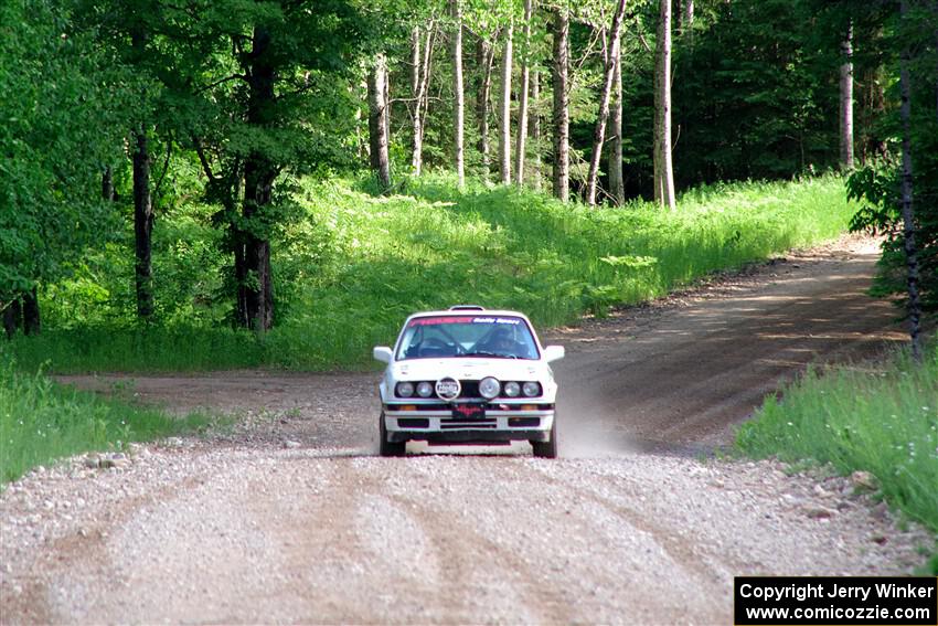 Shanti Witt / Keegan Helwig BMW 325is on SS4, Hollow Woodtick.