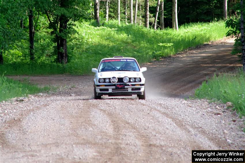 Shanti Witt / Keegan Helwig BMW 325is on SS4, Hollow Woodtick.