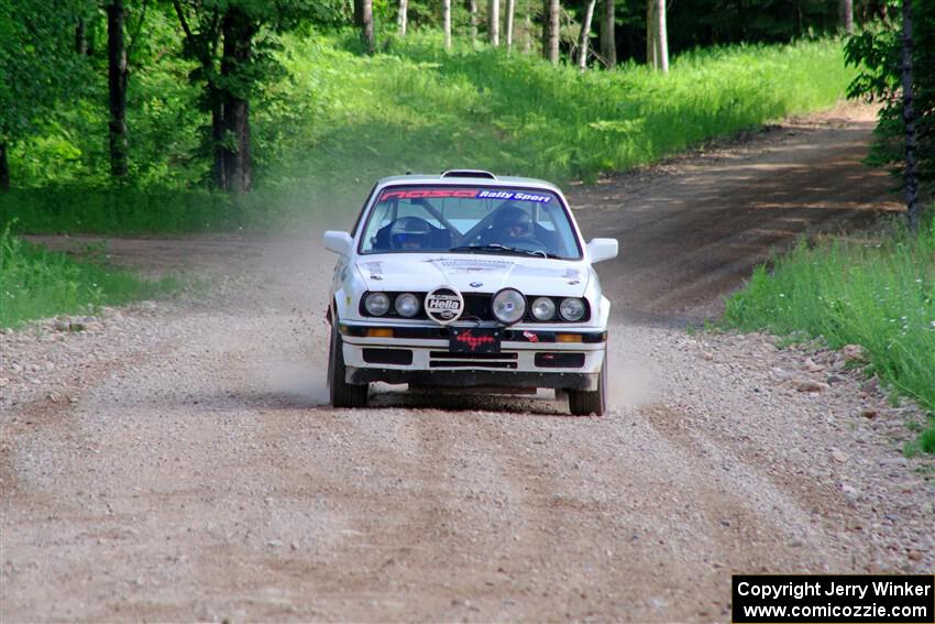 Shanti Witt / Keegan Helwig BMW 325is on SS4, Hollow Woodtick.
