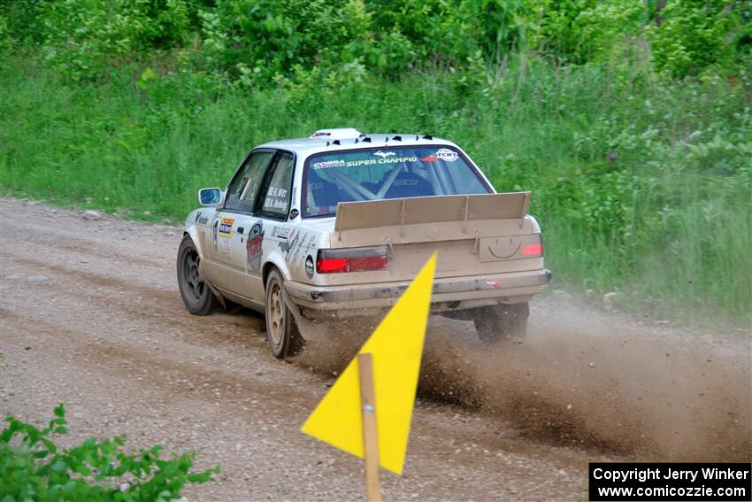 Shanti Witt / Keegan Helwig BMW 325is on SS4, Hollow Woodtick.