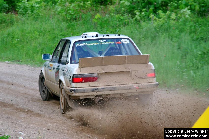 Shanti Witt / Keegan Helwig BMW 325is on SS4, Hollow Woodtick.
