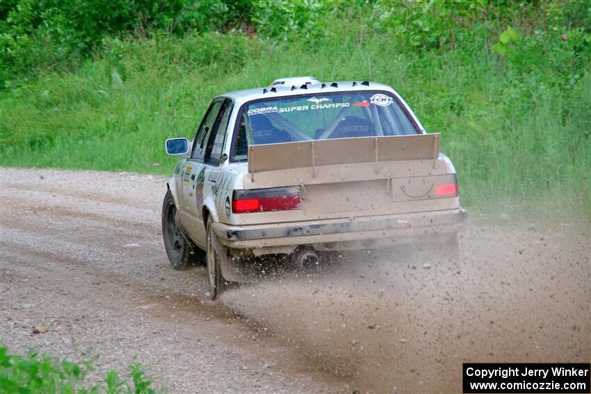 Shanti Witt / Keegan Helwig BMW 325is on SS4, Hollow Woodtick.