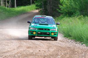 Jordan Locher / Cray Dumeah Subaru Impreza 2.5RS on SS4, Hollow Woodtick.