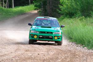 Jordan Locher / Cray Dumeah Subaru Impreza 2.5RS on SS4, Hollow Woodtick.