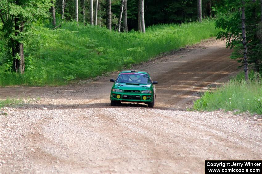 Jordan Locher / Cray Dumeah Subaru Impreza 2.5RS on SS4, Hollow Woodtick.