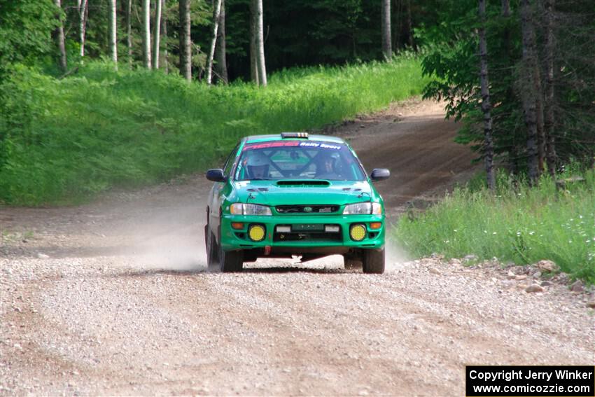 Jordan Locher / Cray Dumeah Subaru Impreza 2.5RS on SS4, Hollow Woodtick.