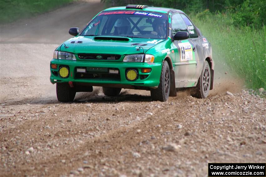 Jordan Locher / Cray Dumeah Subaru Impreza 2.5RS on SS4, Hollow Woodtick.
