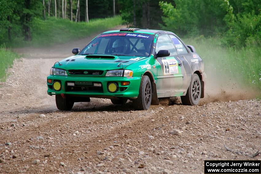 Jordan Locher / Cray Dumeah Subaru Impreza 2.5RS on SS4, Hollow Woodtick.