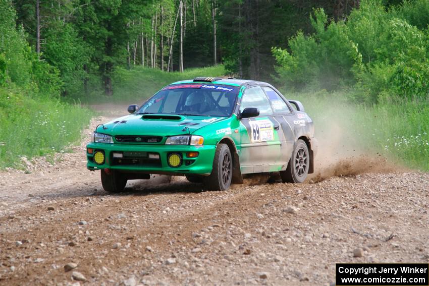 Jordan Locher / Cray Dumeah Subaru Impreza 2.5RS on SS4, Hollow Woodtick.