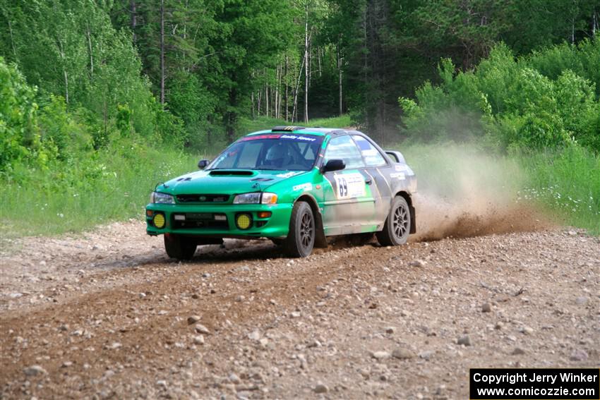 Jordan Locher / Cray Dumeah Subaru Impreza 2.5RS on SS4, Hollow Woodtick.