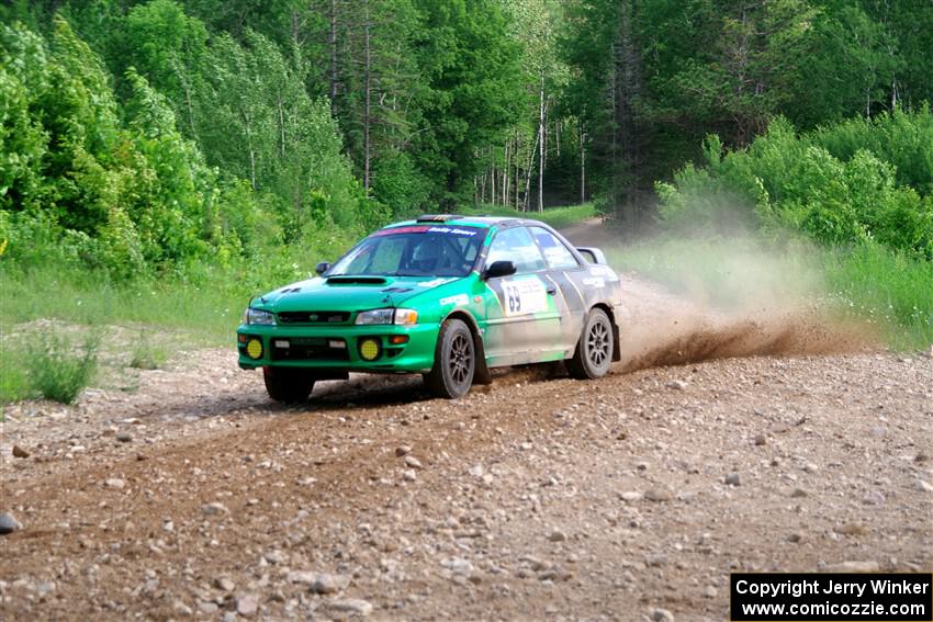 Jordan Locher / Cray Dumeah Subaru Impreza 2.5RS on SS4, Hollow Woodtick.