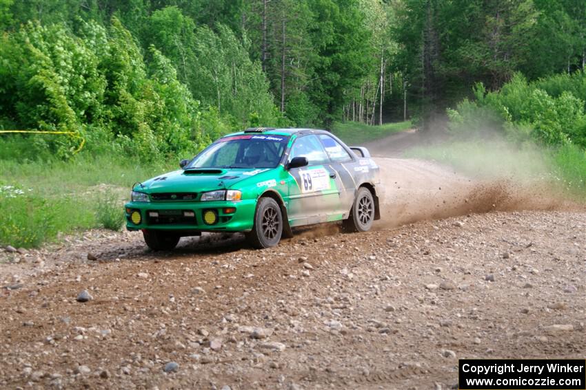 Jordan Locher / Cray Dumeah Subaru Impreza 2.5RS on SS4, Hollow Woodtick.