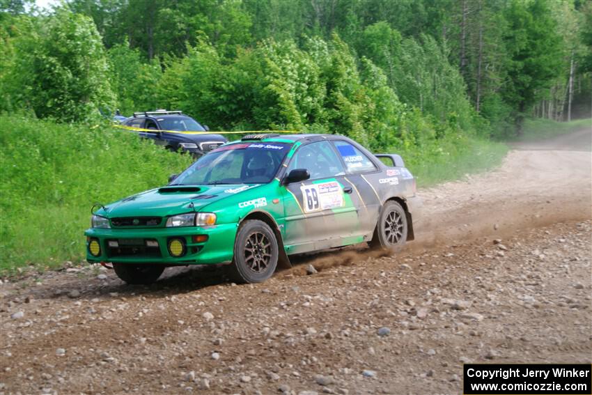 Jordan Locher / Cray Dumeah Subaru Impreza 2.5RS on SS4, Hollow Woodtick.