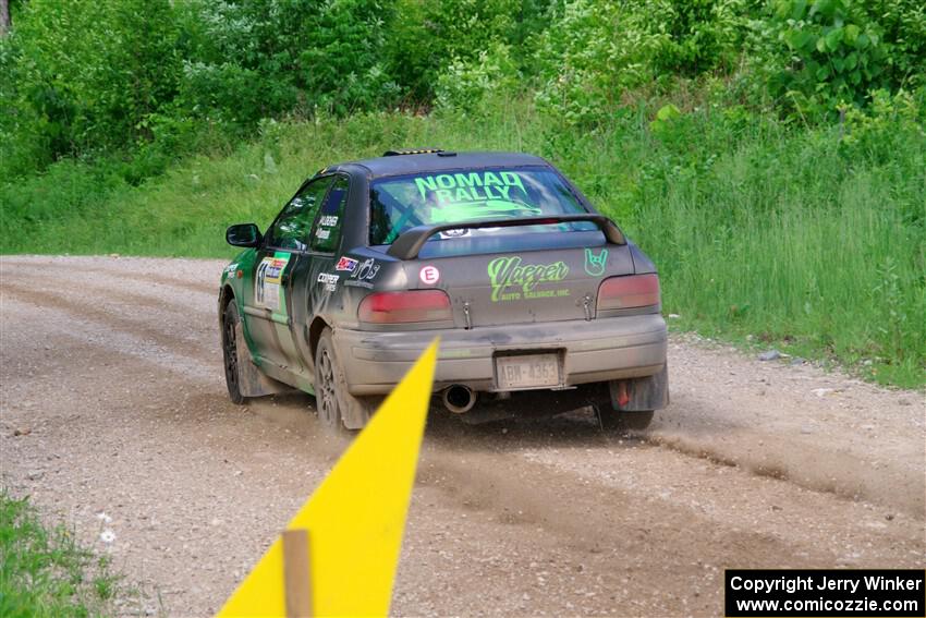 Jordan Locher / Cray Dumeah Subaru Impreza 2.5RS on SS4, Hollow Woodtick.