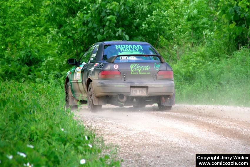 Jordan Locher / Cray Dumeah Subaru Impreza 2.5RS on SS4, Hollow Woodtick.