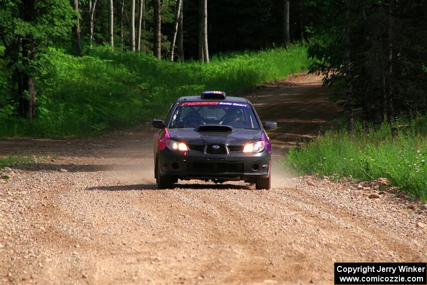 Colin Gleason / Ian Nelson Subaru Impreza 2.5RS on SS4, Hollow Woodtick.