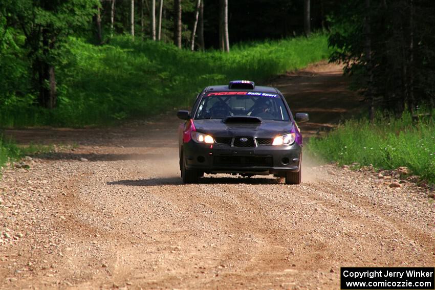 Colin Gleason / Ian Nelson Subaru Impreza 2.5RS on SS4, Hollow Woodtick.