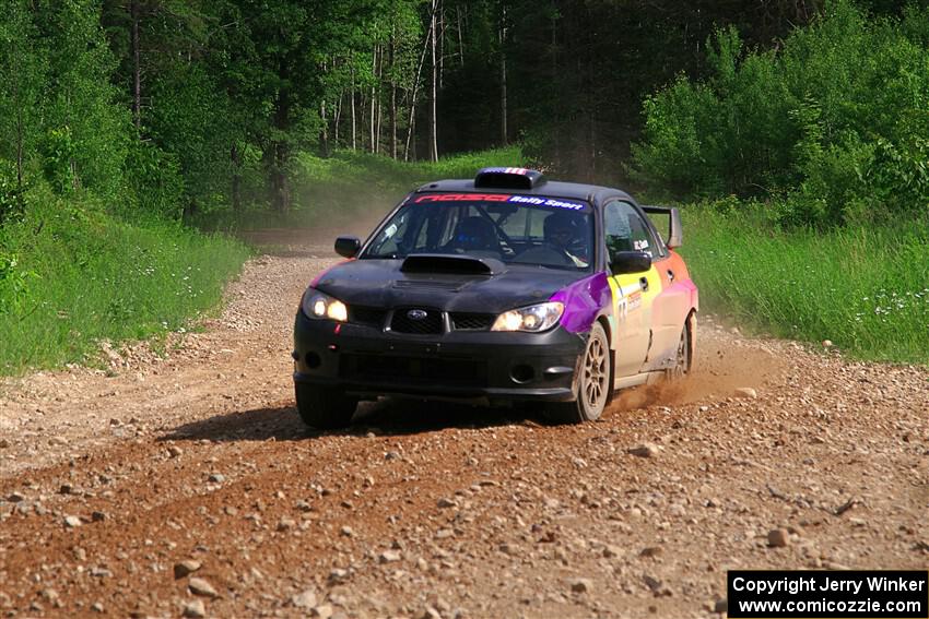 Colin Gleason / Ian Nelson Subaru Impreza 2.5RS on SS4, Hollow Woodtick.