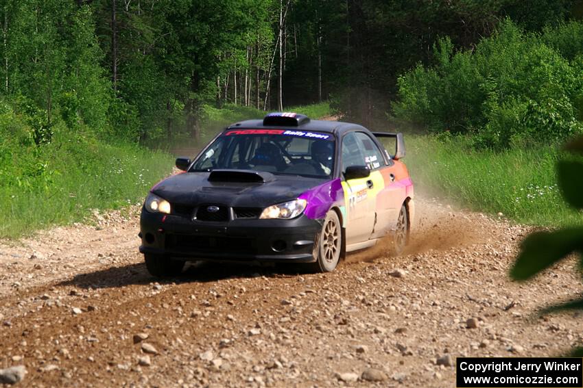 Colin Gleason / Ian Nelson Subaru Impreza 2.5RS on SS4, Hollow Woodtick.