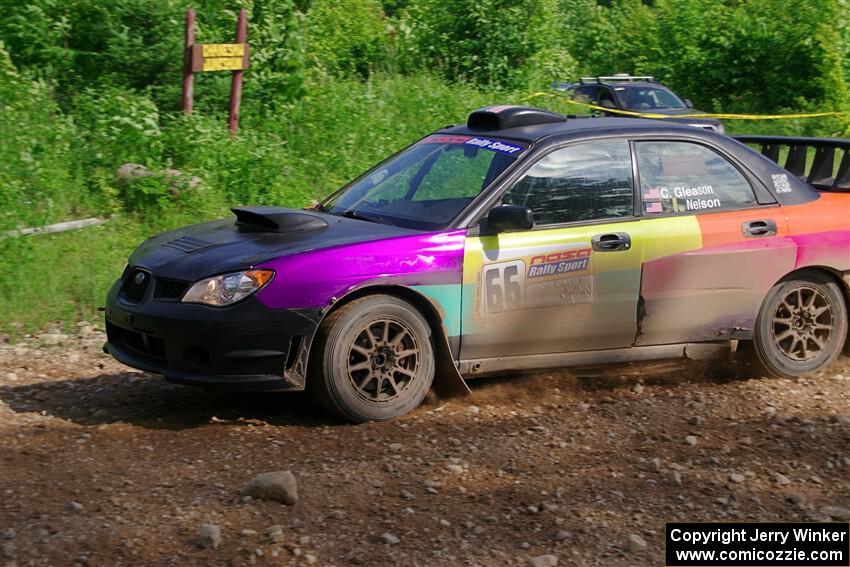 Colin Gleason / Ian Nelson Subaru Impreza 2.5RS on SS4, Hollow Woodtick.