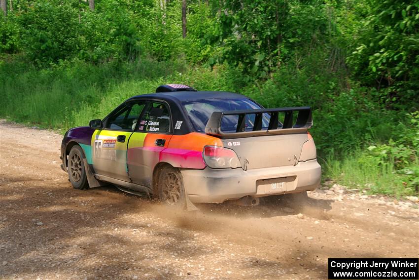 Colin Gleason / Ian Nelson Subaru Impreza 2.5RS on SS4, Hollow Woodtick.