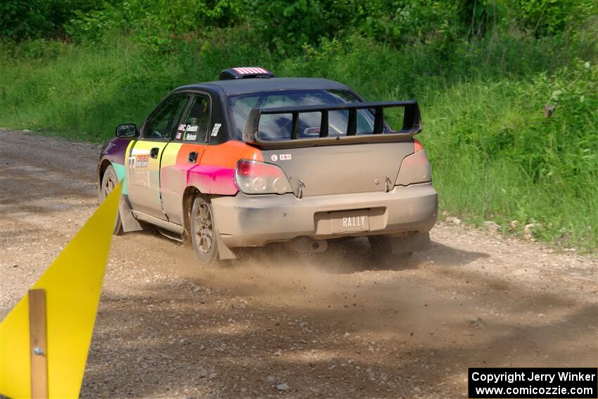 Colin Gleason / Ian Nelson Subaru Impreza 2.5RS on SS4, Hollow Woodtick.