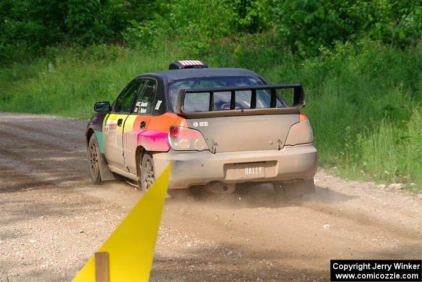 Colin Gleason / Ian Nelson Subaru Impreza 2.5RS on SS4, Hollow Woodtick.