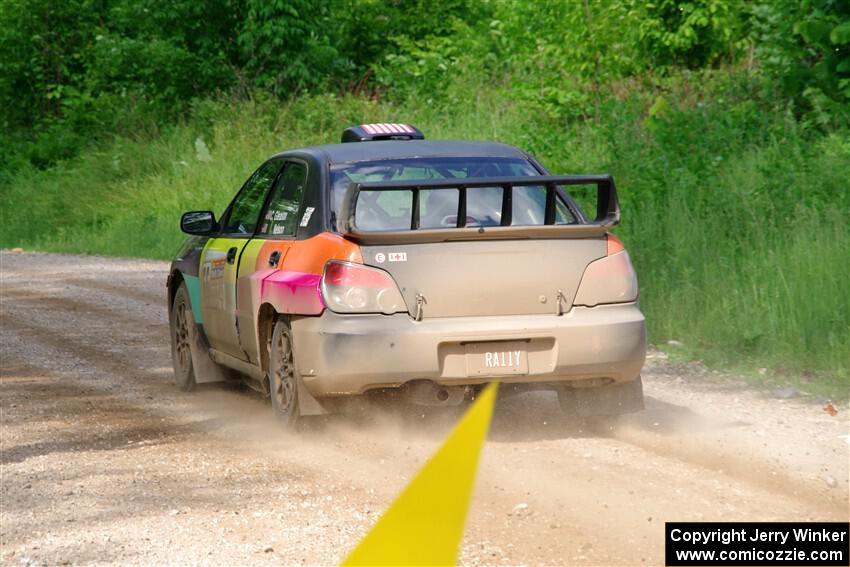 Colin Gleason / Ian Nelson Subaru Impreza 2.5RS on SS4, Hollow Woodtick.