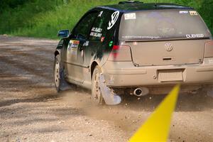 Chase Blakely / Mike Callaway VW GTI on SS4, Hollow Woodtick.