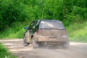 Chase Blakely / Mike Callaway VW GTI on SS4, Hollow Woodtick.