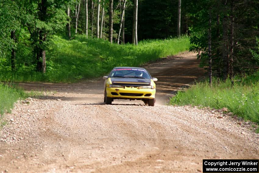 Eli Goethel / Max Sutton Mitsubishi Eclipse on SS4, Hollow Woodtick.