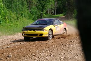 Eli Goethel / Max Sutton Mitsubishi Eclipse on SS4, Hollow Woodtick.