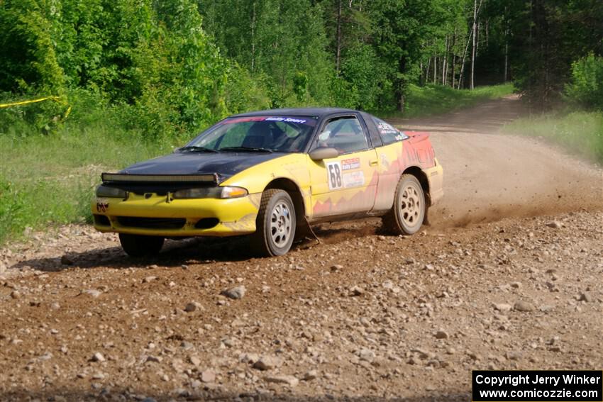 Eli Goethel / Max Sutton Mitsubishi Eclipse on SS4, Hollow Woodtick.