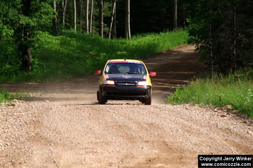 James Walker / Yannis Burnell Chevy Aveo on SS4, Hollow Woodtick.