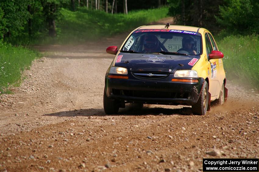 James Walker / Yannis Burnell Chevy Aveo on SS4, Hollow Woodtick.