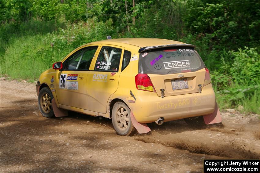 James Walker / Yannis Burnell Chevy Aveo on SS4, Hollow Woodtick.