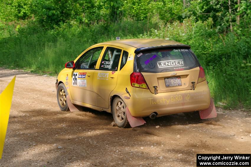 James Walker / Yannis Burnell Chevy Aveo on SS4, Hollow Woodtick.